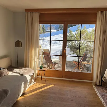 - Ausstattung - Lage Appartement Davos